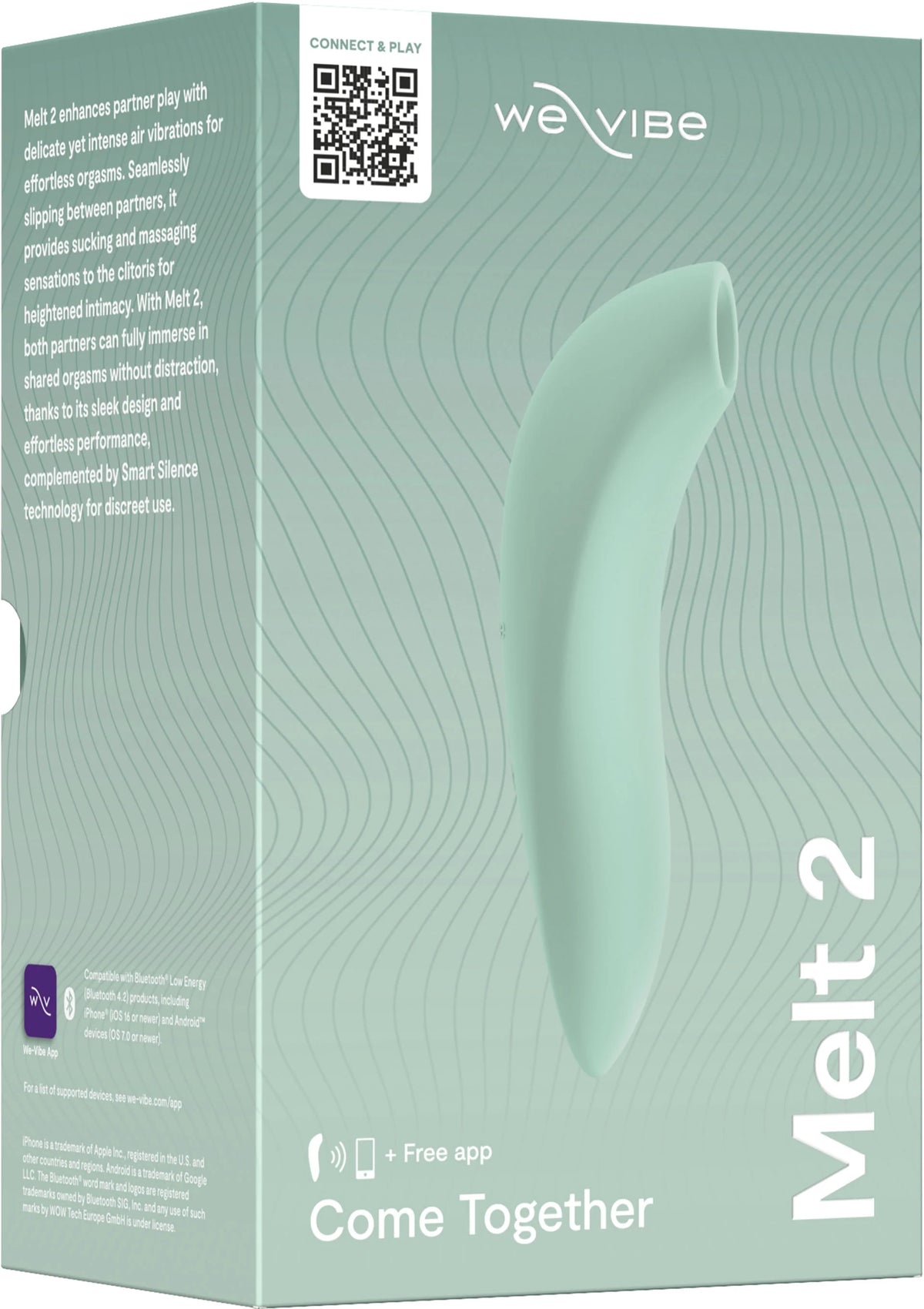 Bestel: Melt 2 Airpressure Vibrator Green by WeVibe - bij Happytoys.nl, happytoys.be, Happytoys.ae: erotische sex webshop | liever Happy dan Easy ⭐⭐⭐⭐⭐
