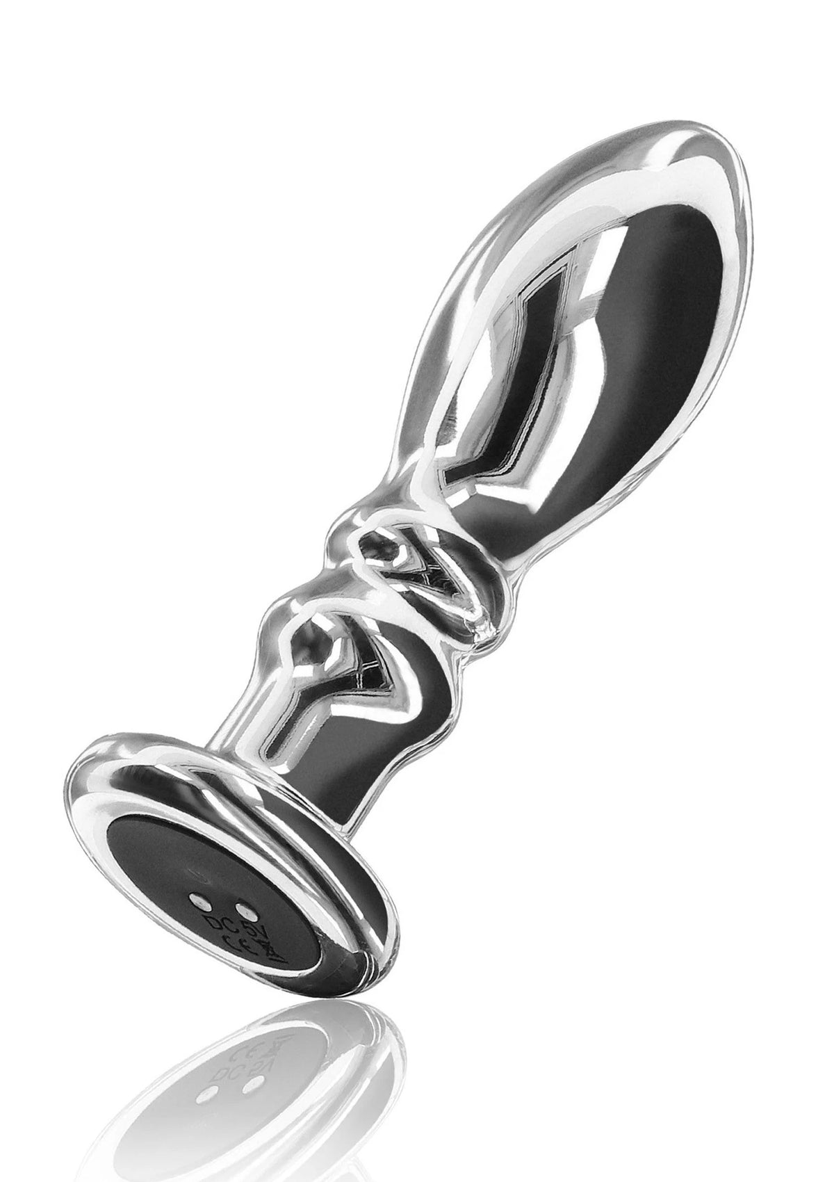 Bestel: The Slider Vibrating Plug Medium - bij Happytoys.nl, happytoys.be, Happytoys.ae: erotische sex webshop | liever Happy dan Easy âââââ - Default Title - 10058 - SILVER