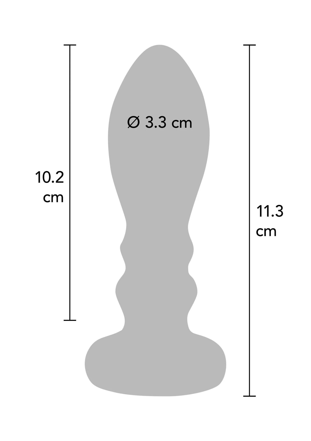 Bestel: The Slider Vibrating Plug Large - bij Happytoys.nl, happytoys.be, Happytoys.ae: erotische sex webshop | liever Happy dan Easy âââââ
