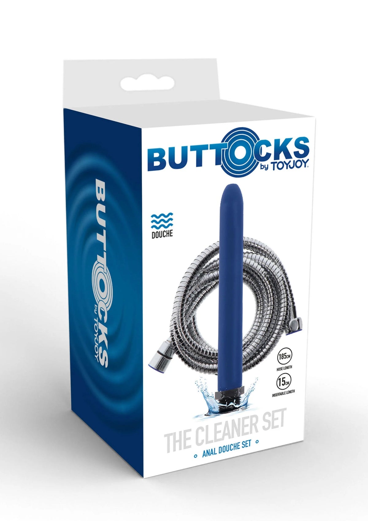 Bestel: The Cleaner Shower Set 15 cm - bij Happytoys.nl, happytoys.be, Happytoys.ae: erotische sex webshop | liever Happy dan Easy ⭐⭐⭐⭐⭐