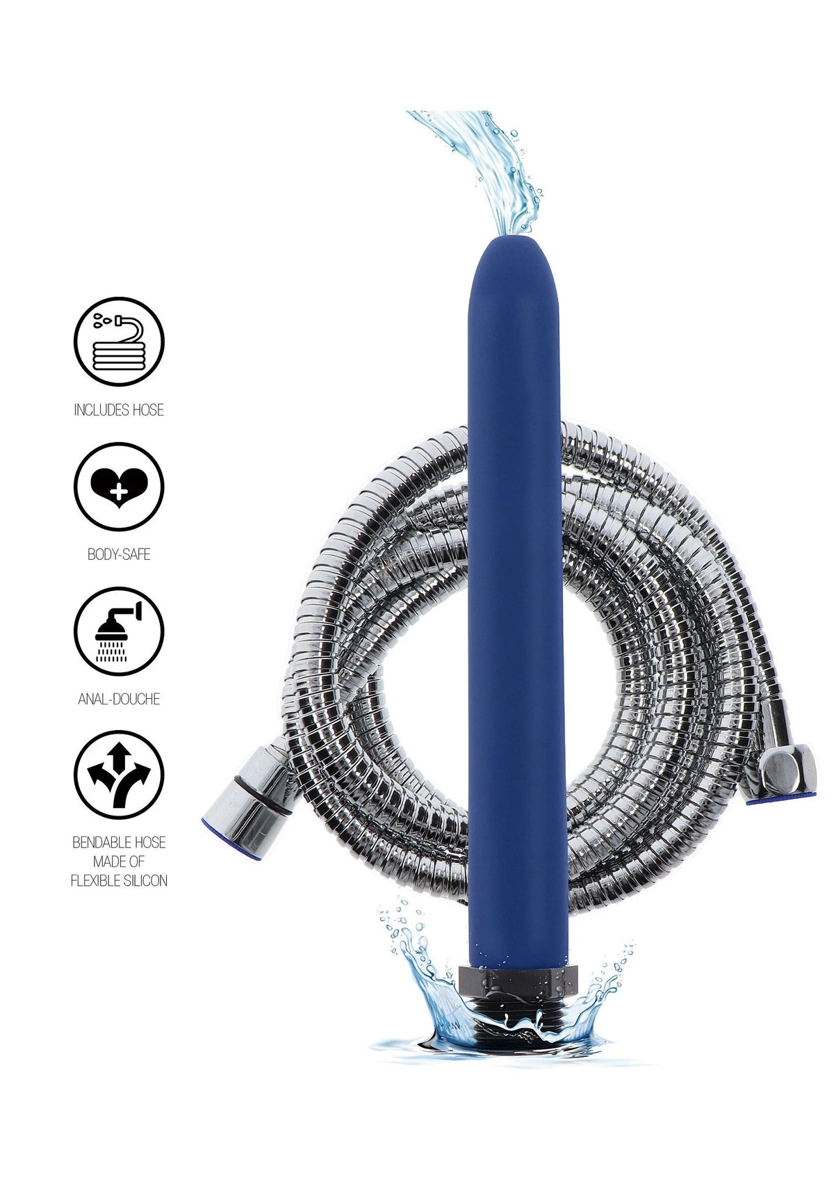 Bestel: The Cleaner Shower Set 15 cm - bij Happytoys.nl, happytoys.be, Happytoys.ae: erotische sex webshop | liever Happy dan Easy ⭐⭐⭐⭐⭐