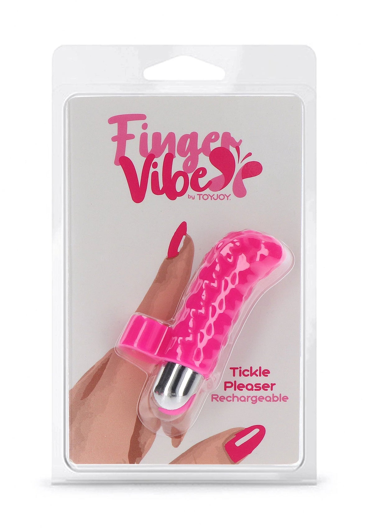 Bestel: Finger Vibe Tickle Pleaser Vibrator Rechargeable by ToyJoy - bij Happytoys.nl, happytoys.be, Happytoys.ae: erotische sex webshop | liever Happy dan Easy ⭐⭐⭐⭐⭐