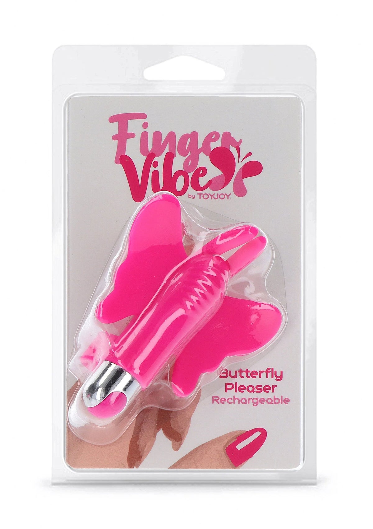 Bestel: Finger Vibe Butterfly Pleaser Rechargeable by ToyJoy - bij Happytoys.nl, happytoys.be, Happytoys.ae: erotische sex webshop | liever Happy dan Easy âââââ