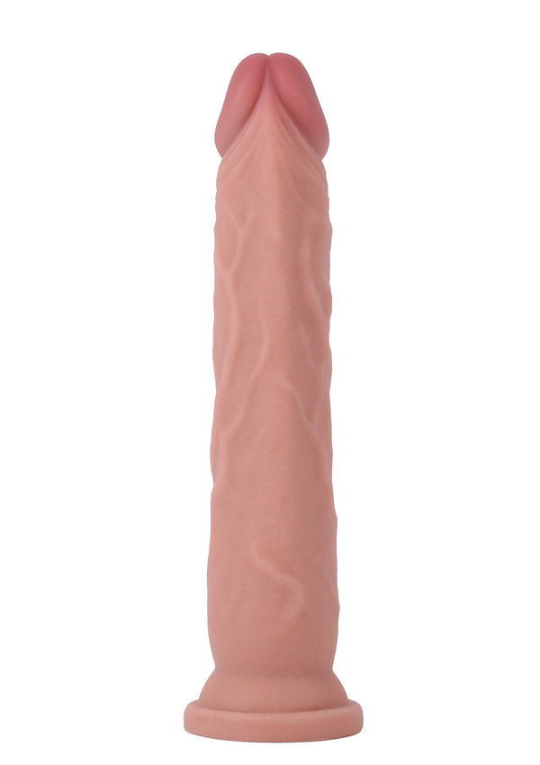 Bestel: Deluxe Dual Density Dong TPE 25.5 cm by ToyJoy Get Real - bij Happytoys.nl, happytoys.be, Happytoys.ae: erotische sex webshop | liever Happy dan Easy âââââ