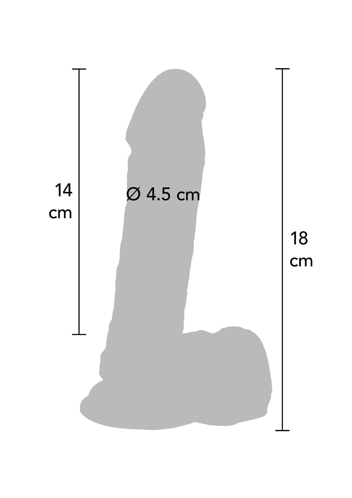 Bestel: Dildo PVC 18 cm Skin ToyJoy - bij Happytoys.nl, happytoys.be, Happytoys.ae: erotische sex webshop | liever Happy dan Easy âââââ