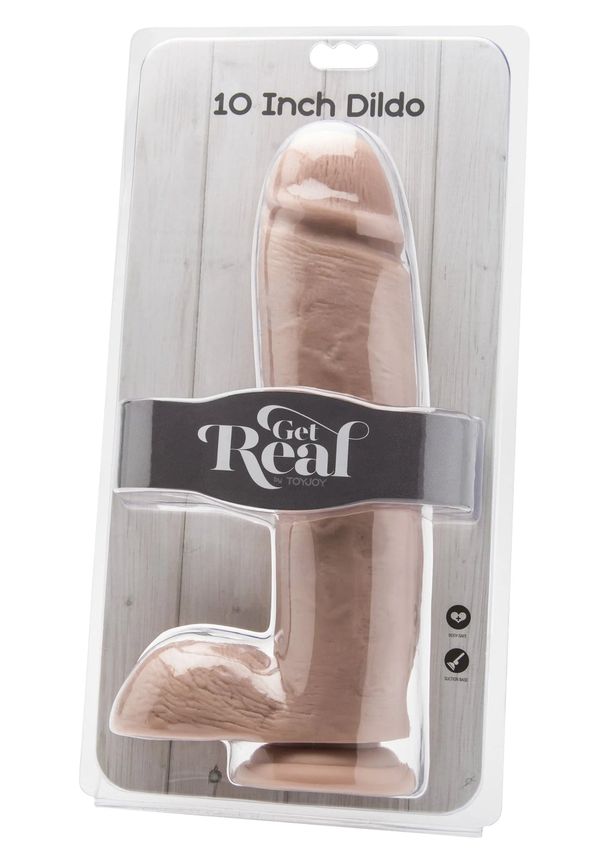 Bestel: Dildo PVC 25.5 cm byToyJoy Get Real - bij Happytoys.nl, happytoys.be, Happytoys.ae: erotische sex webshop | liever Happy dan Easy âââââ