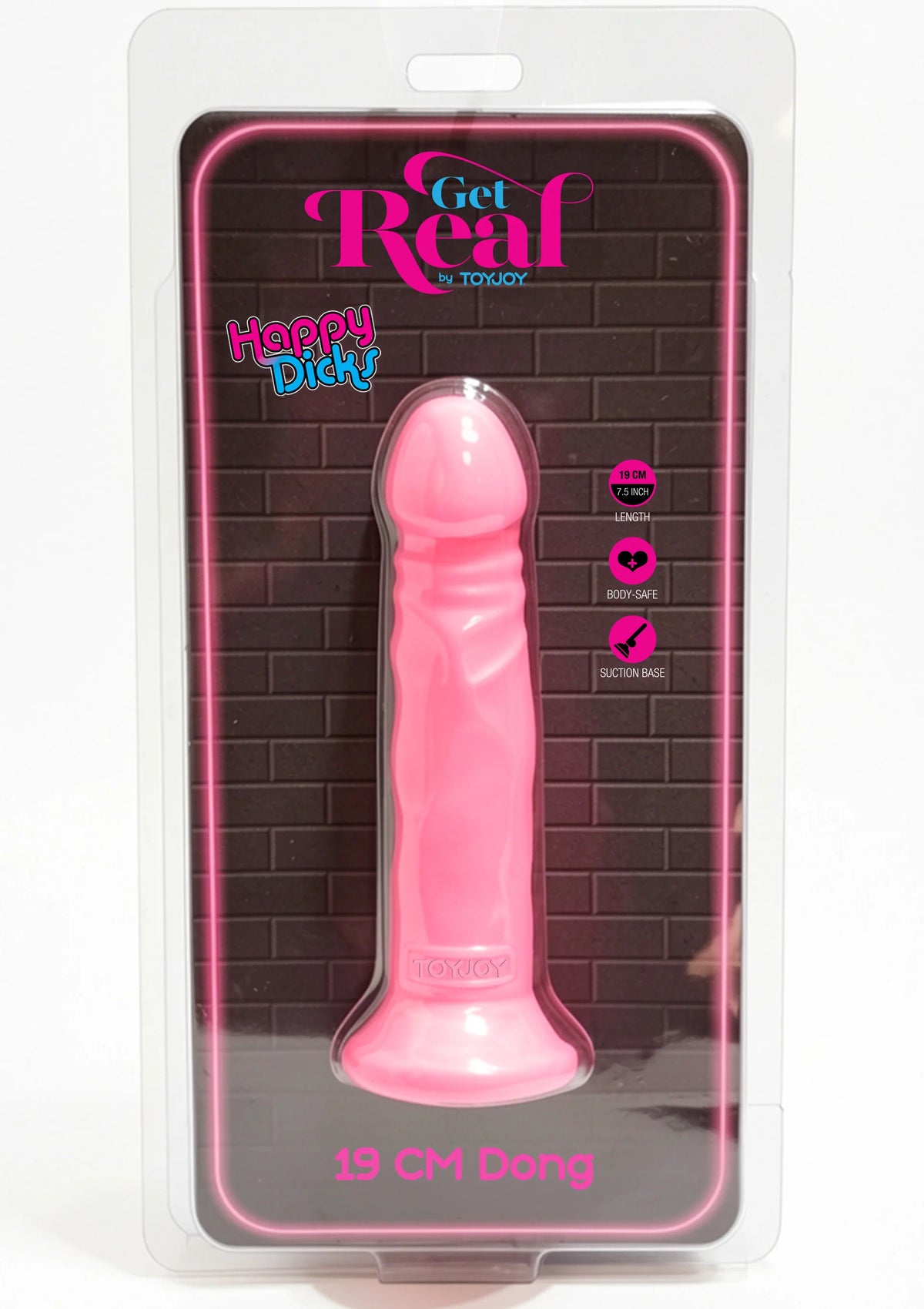 Bestel: Happy Dicks Dong PVC 19 cm - bij Happytoys.nl, happytoys.be, Happytoys.ae: erotische sex webshop | liever Happy dan Easy âââââ
