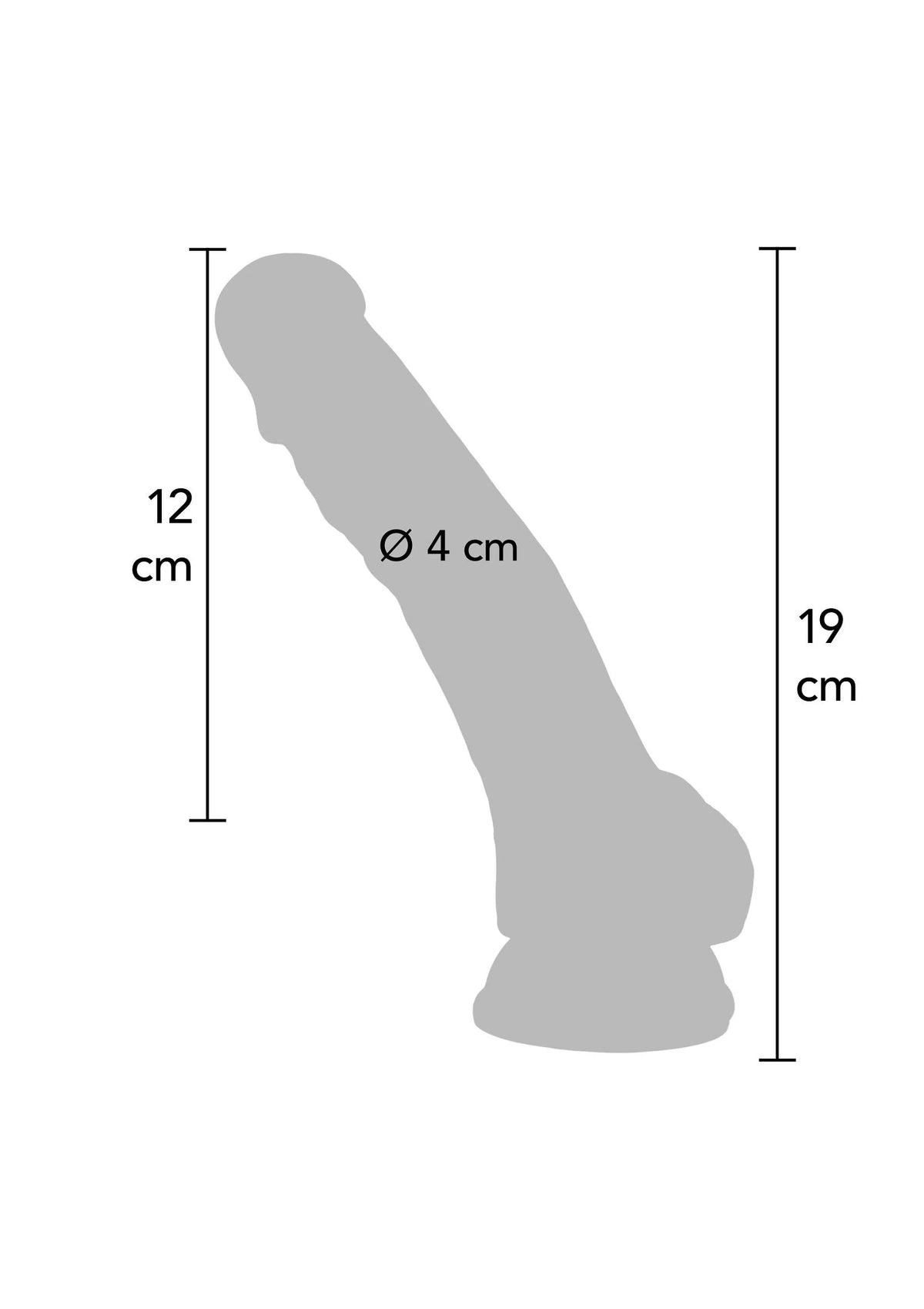 Bestel: Happy Dicks Dildo PVC 19 cm - bij Happytoys.nl, happytoys.be, Happytoys.ae: erotische sex webshop | liever Happy dan Easy âââââ