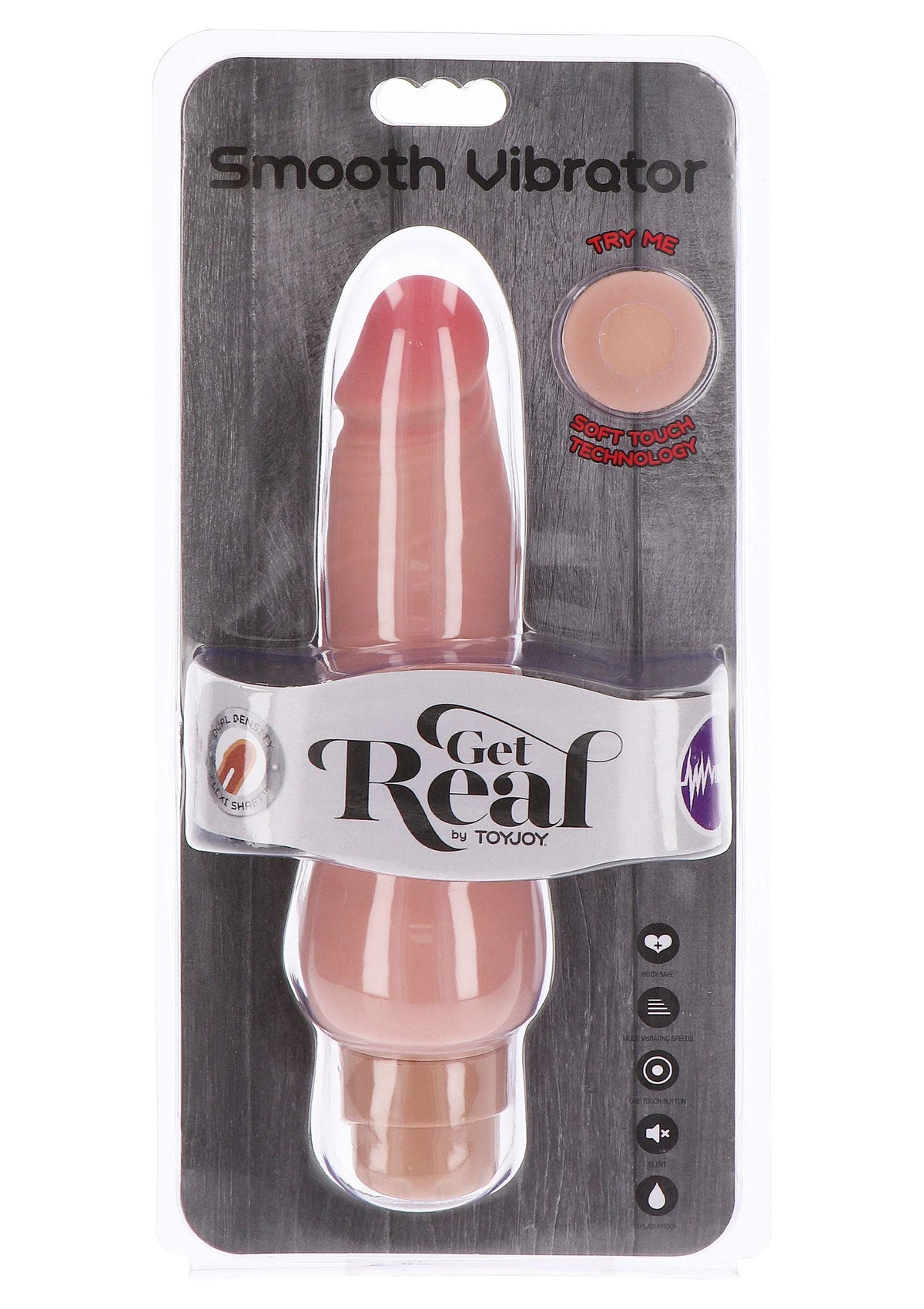 Bestel: Dual Density Vibrator TPE 22.5 cm - bij Happytoys.nl, happytoys.be, Happytoys.ae: erotische sex webshop | liever Happy dan Easy âââââ