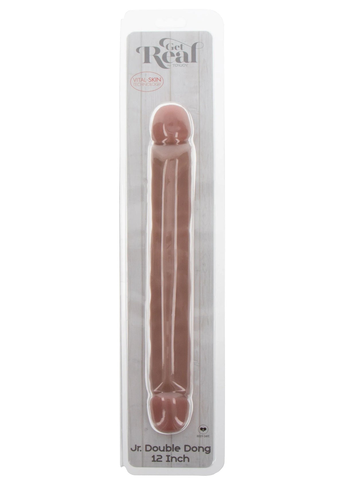 Bestel: Get Real Junior Double Dong 12' by ToyJoy - bij Happytoys.nl, happytoys.be, Happytoys.ae: erotische sex webshop | liever Happy dan Easy âââââ