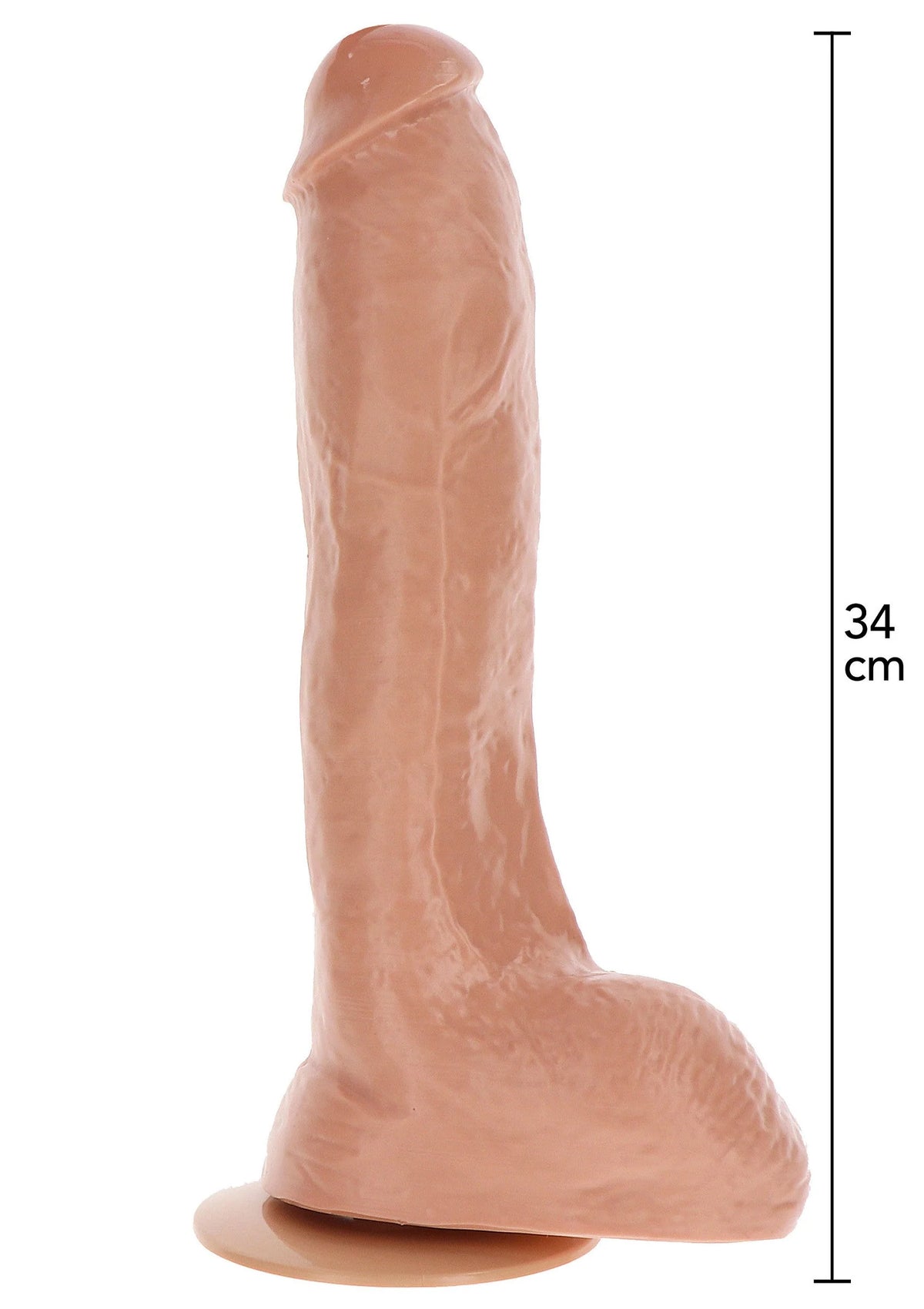 Bestel: Extreme XXXL Dildo PVC 34 cm by ToyJoy - bij Happytoys.nl, happytoys.be, Happytoys.ae: erotische sex webshop | liever Happy dan Easy âââââ - Default Title - 10208 - SKIN