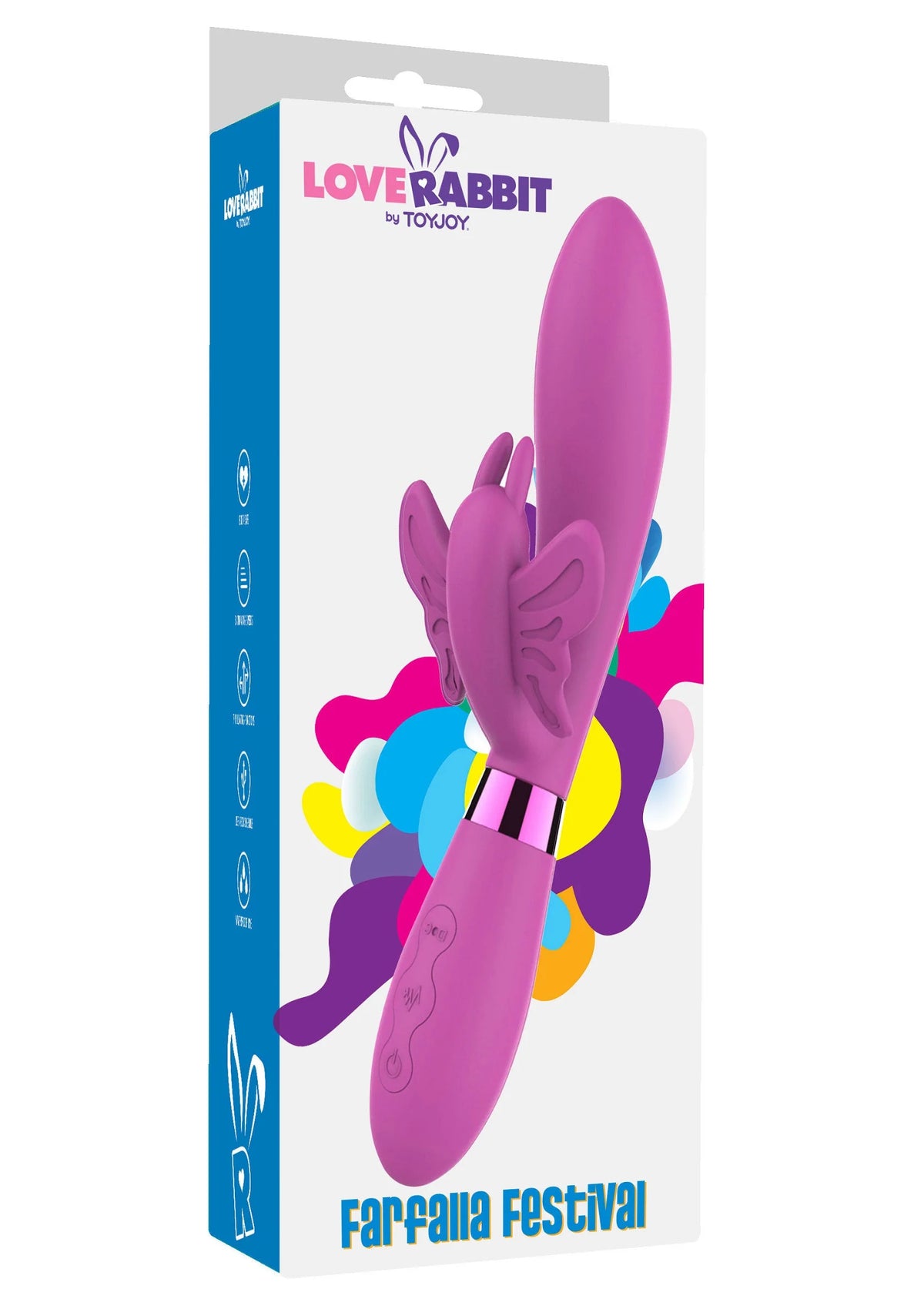 Bestel: Love Rabbit Farfalla Festival Vibrator by ToyJoy - bij Happytoys.nl, happytoys.be, Happytoys.ae: erotische sex webshop | liever Happy dan Easy âââââ