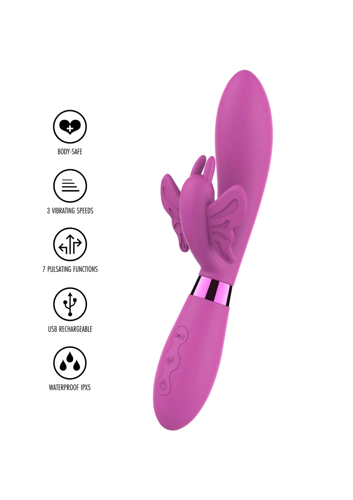 Bestel: Love Rabbit Farfalla Festival Vibrator by ToyJoy - bij Happytoys.nl, happytoys.be, Happytoys.ae: erotische sex webshop | liever Happy dan Easy âââââ