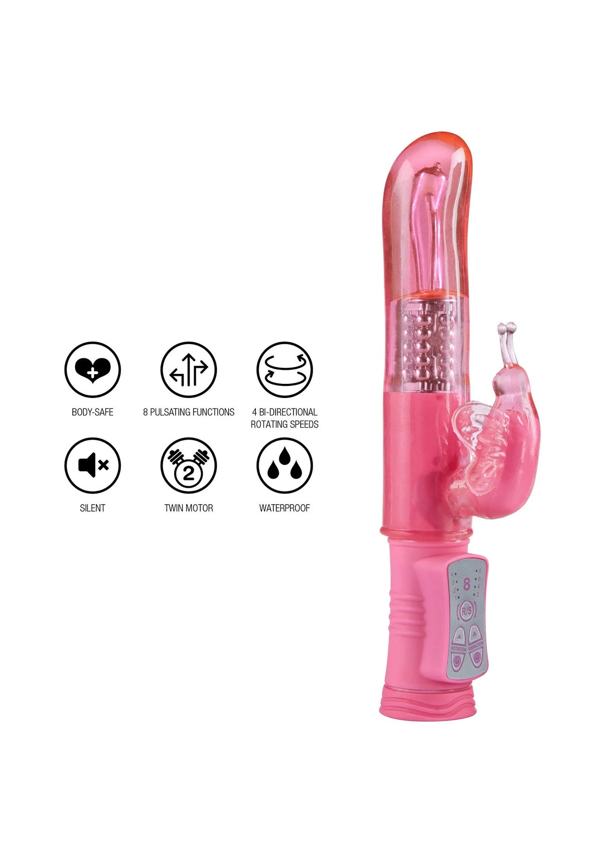Bestel: The Rabbits Happy Hugging Butterfly Vibrator by ToyJoy - bij Happytoys.nl, happytoys.be, Happytoys.ae: erotische sex webshop | liever Happy dan Easy ⭐⭐⭐⭐⭐