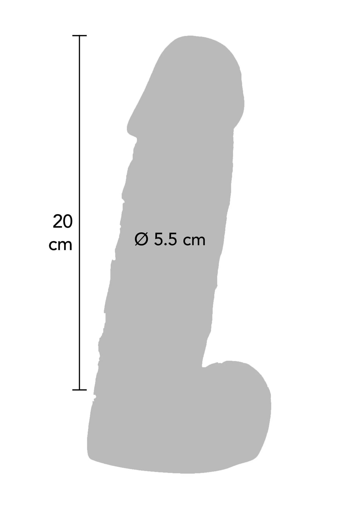 Bestel: Classics Prince Of Namibia 20 cm Dong by ToyJoy - bij Happytoys.nl, happytoys.be, Happytoys.ae: erotische sex webshop | liever Happy dan Easy ⭐⭐⭐⭐⭐