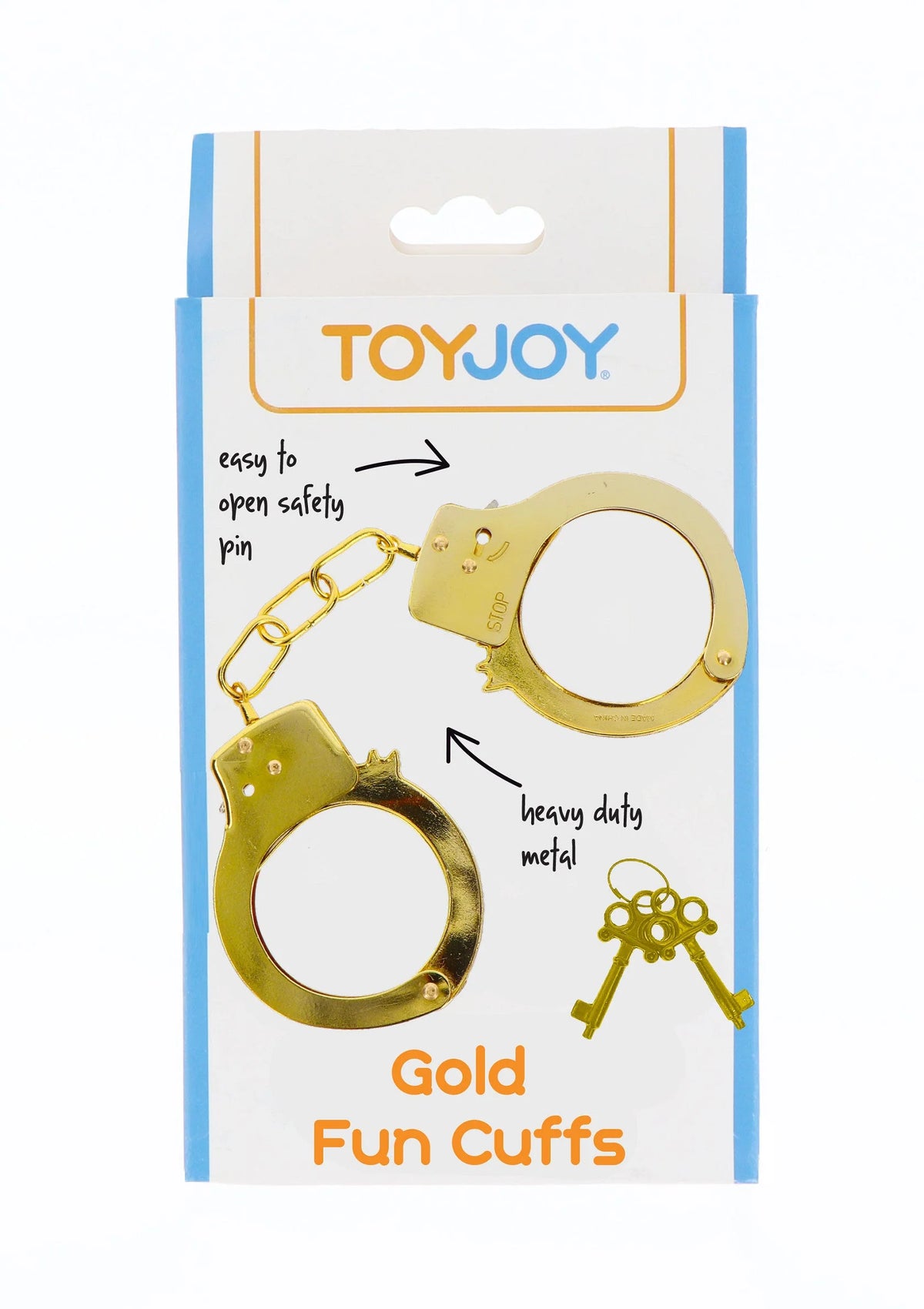 Bestel: Metal Handcuffs by ToyJoy - bij Happytoys.nl, happytoys.be, Happytoys.ae: erotische sex webshop | liever Happy dan Easy ⭐⭐⭐⭐⭐