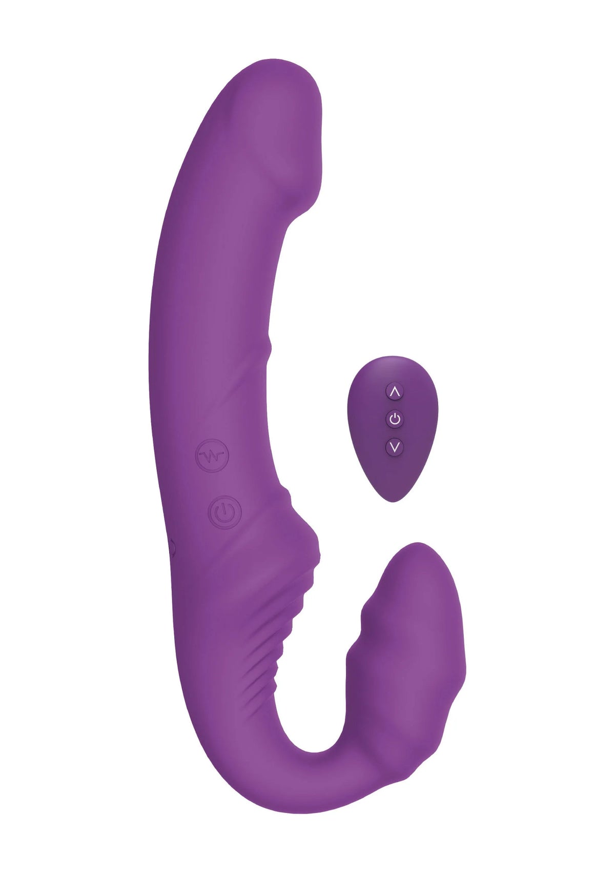 Bestel: Designer Edition Nymphea Vibrating Strap - On by Toyjoy - bij Happytoys.nl, happytoys.be, Happytoys.ae: erotische sex webshop | liever Happy dan Easy ⭐⭐⭐⭐⭐ - Default Title - 10369 - PURPLE
