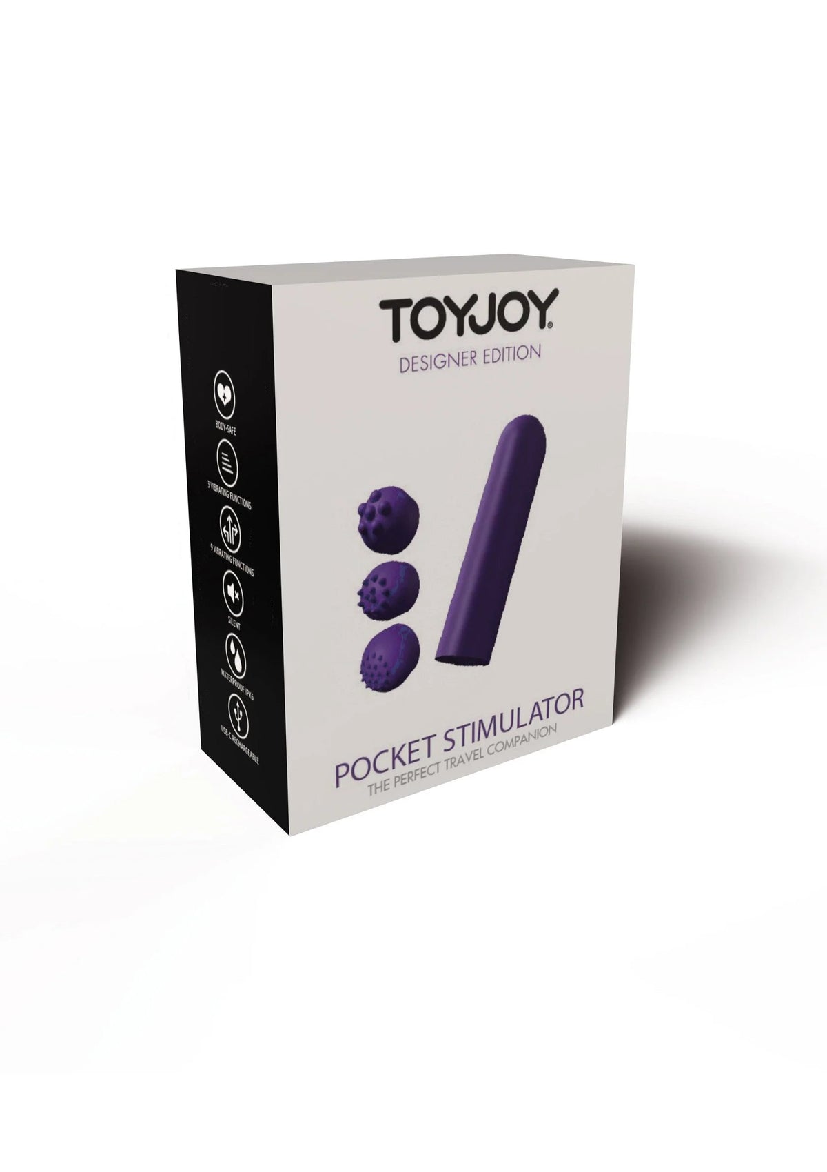 Bestel: Designer Edition Pocket Vibrator Purple by Toyjoy - bij Happytoys.nl, happytoys.be, Happytoys.ae: erotische sex webshop | liever Happy dan Easy âââââ