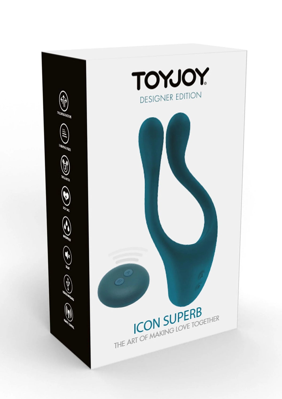 Bestel: Icon 2 Superb Couples Massage by ToyJoy Designer Edition - bij Happytoys.nl, happytoys.be, Happytoys.ae: erotische sex webshop | liever Happy dan Easy âââââ