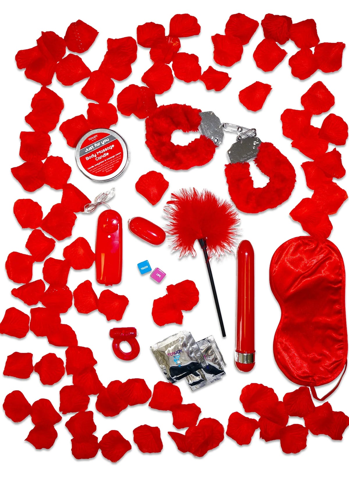 Bestel: Just for You Romance Gift Set by ToyJoy - bij Happytoys.nl, happytoys.be, Happytoys.ae: erotische sex webshop | liever Happy dan Easy ⭐⭐⭐⭐⭐