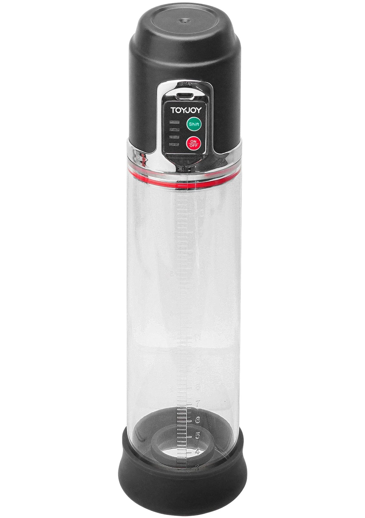 Bestel: Manpower Automatic Power Pump Penis Pomp by ToyJoy - bij Happytoys.nl, happytoys.be, Happytoys.ae: erotische sex webshop | liever Happy dan Easy ⭐⭐⭐⭐⭐ - Default Title - 10469 - BLACK