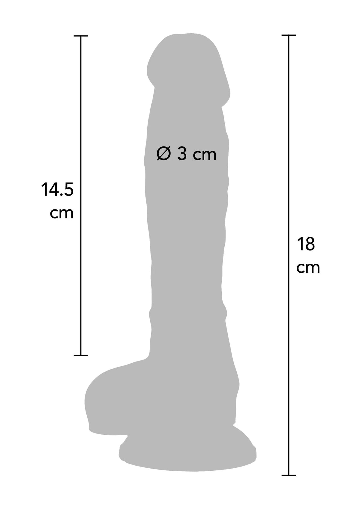 Bestel: Rainbow Lover Dildo 18 cm - bij Happytoys.nl, happytoys.be, Happytoys.ae: erotische sex webshop | liever Happy dan Easy âââââ