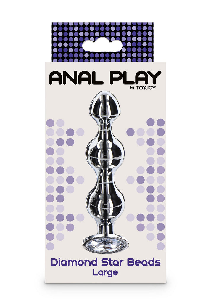 Bestel: Diamond Star Beads Large by ToyJoy Anal Play - bij Happytoys.nl, happytoys.be, Happytoys.ae: erotische sex webshop | liever Happy dan Easy âââââ