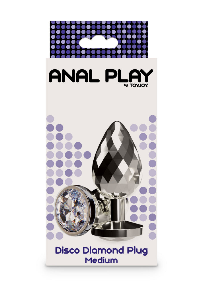 Bestel: Disco Diamond Plug Medium by ToyJoy Anal Play - bij Happytoys.nl, happytoys.be, Happytoys.ae: erotische sex webshop | liever Happy dan Easy âââââ