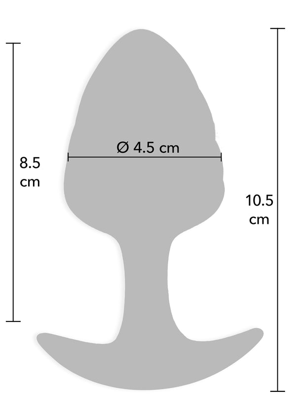 Bestel: Crystal Butt Plug Large by ToyJoy Anal Play - bij Happytoys.nl, happytoys.be, Happytoys.ae: erotische sex webshop | liever Happy dan Easy ⭐⭐⭐⭐⭐