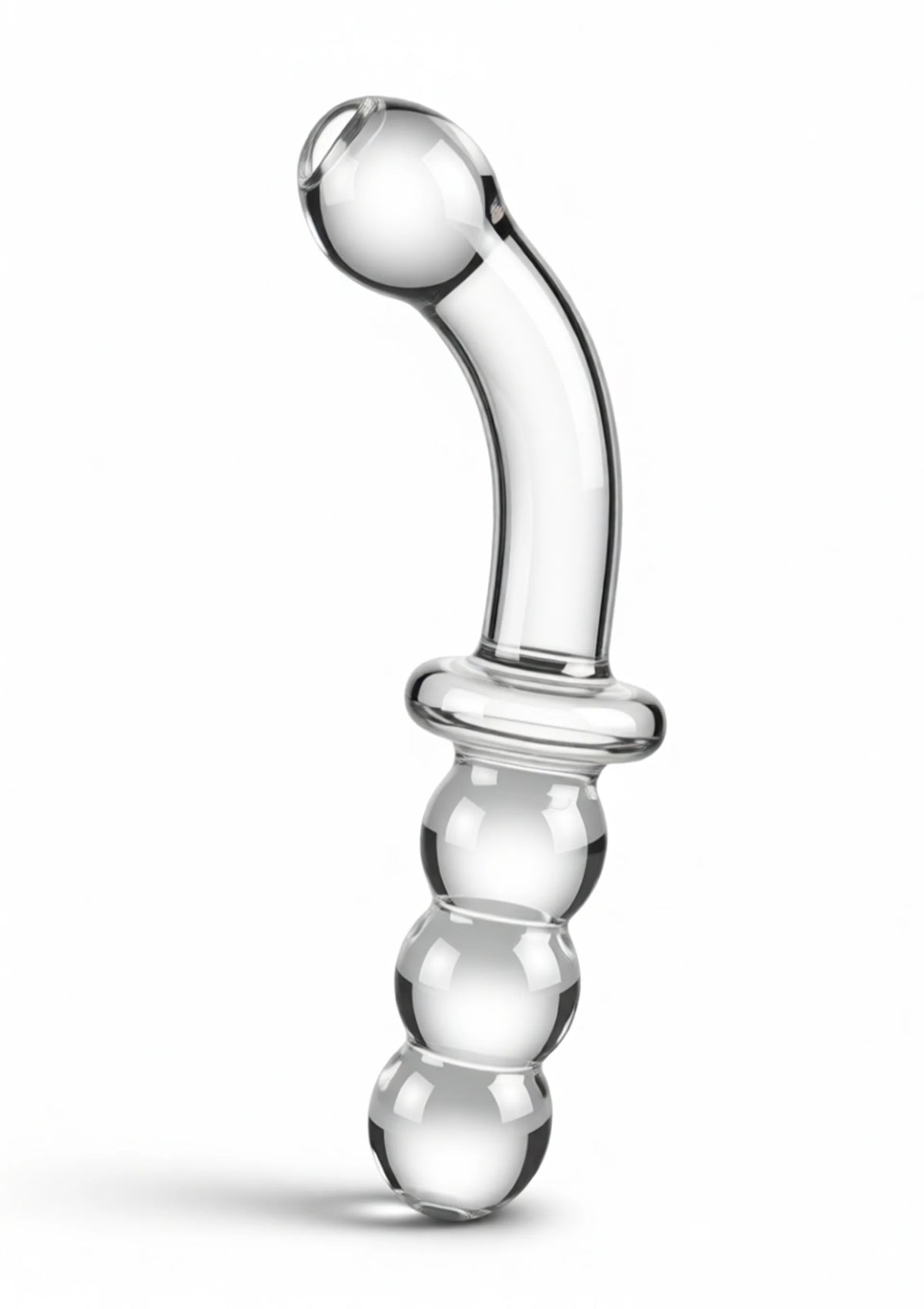 Dual-Ended Anal & G-spot Dildo byToyJoy Glass Worxx