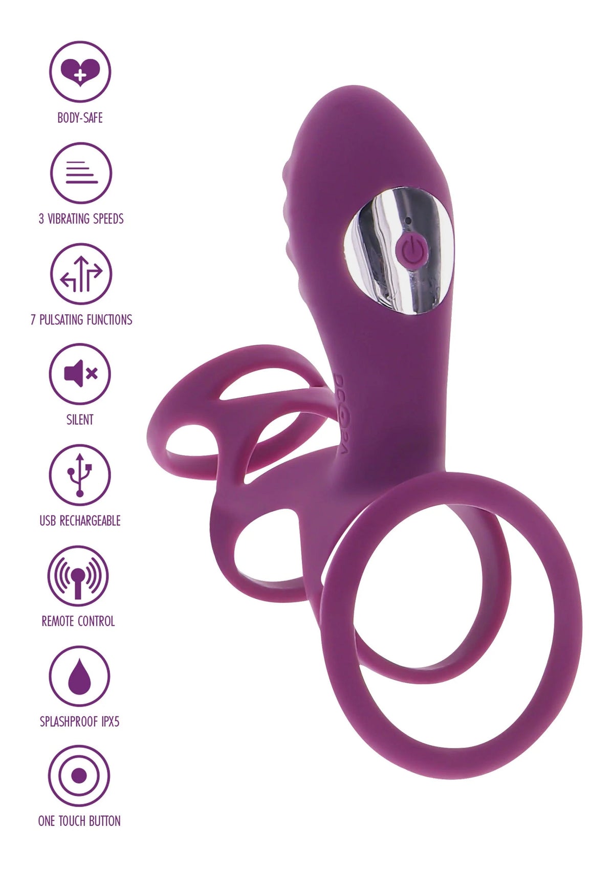 Bestel: Halo Halo C - Ring Sleeve by ToyJoy Happiness - bij Happytoys.nl, happytoys.be, Happytoys.ae: erotische sex webshop | liever Happy dan Easy âââââ