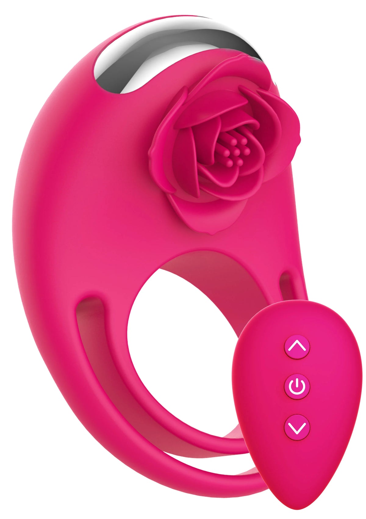 Bestel: Put A Ring On It C - Ring Remote by ToyJoy - bij Happytoys.nl, happytoys.be, Happytoys.ae: erotische sex webshop | liever Happy dan Easy ⭐⭐⭐⭐⭐ - Default Title - 10680 - FUCHSIA