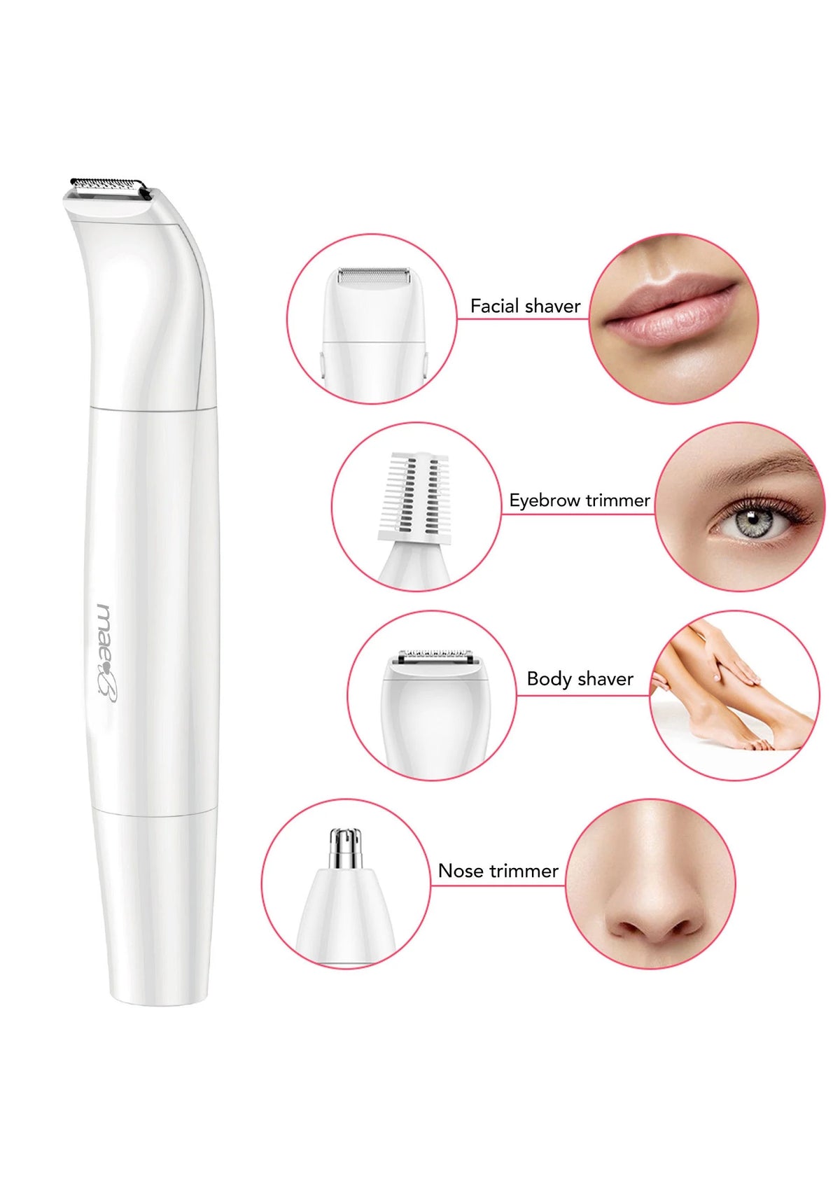 Bestel: All - in - one Ladyshave - bij Happytoys.nl, happytoys.be, Happytoys.ae: erotische sex webshop | liever Happy dan Easy ⭐⭐⭐⭐⭐