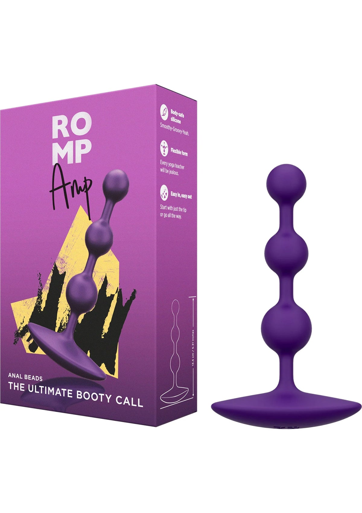Bestel: Amp Butplug by Romp - bij Happytoys.nl, happytoys.be, Happytoys.ae: erotische sex webshop | liever Happy dan Easy ⭐⭐⭐⭐⭐