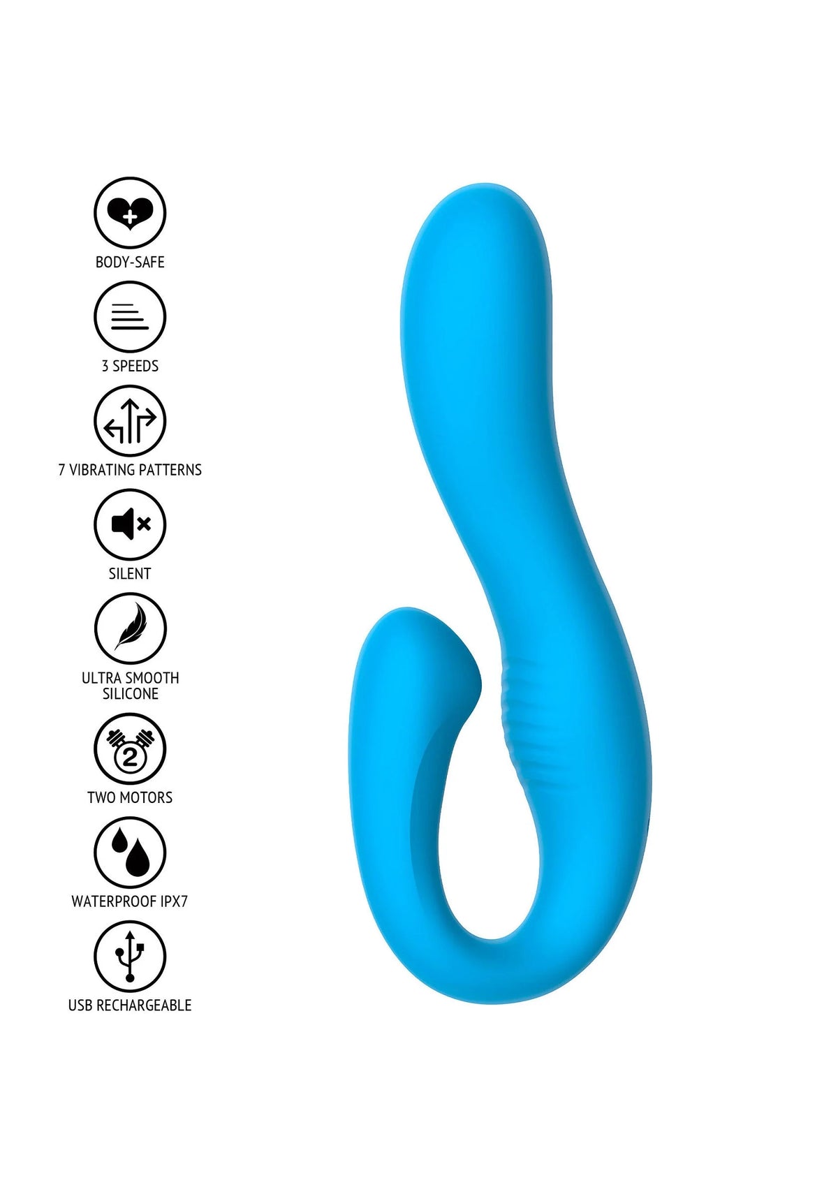 Bestel: Fame The Skyler Rabbit Vibrator by ToyJoy - bij Happytoys.nl, happytoys.be, Happytoys.ae: erotische sex webshop | liever Happy dan Easy ⭐⭐⭐⭐⭐