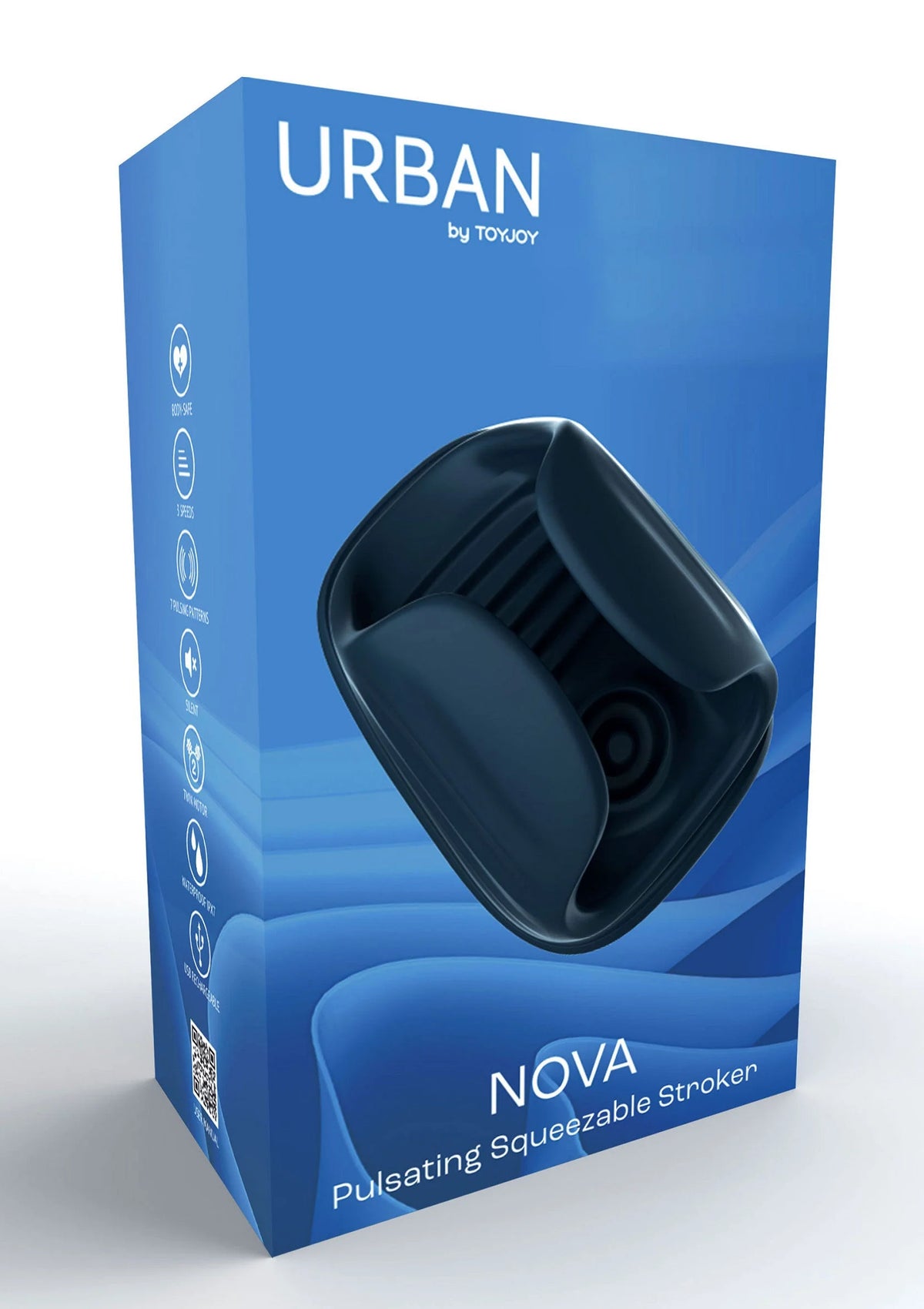 Bestel: Nova Pulsating Squeezable Stroker by ToyJoy - bij Happytoys.nl, happytoys.be, Happytoys.ae: erotische sex webshop | liever Happy dan Easy ⭐⭐⭐⭐⭐