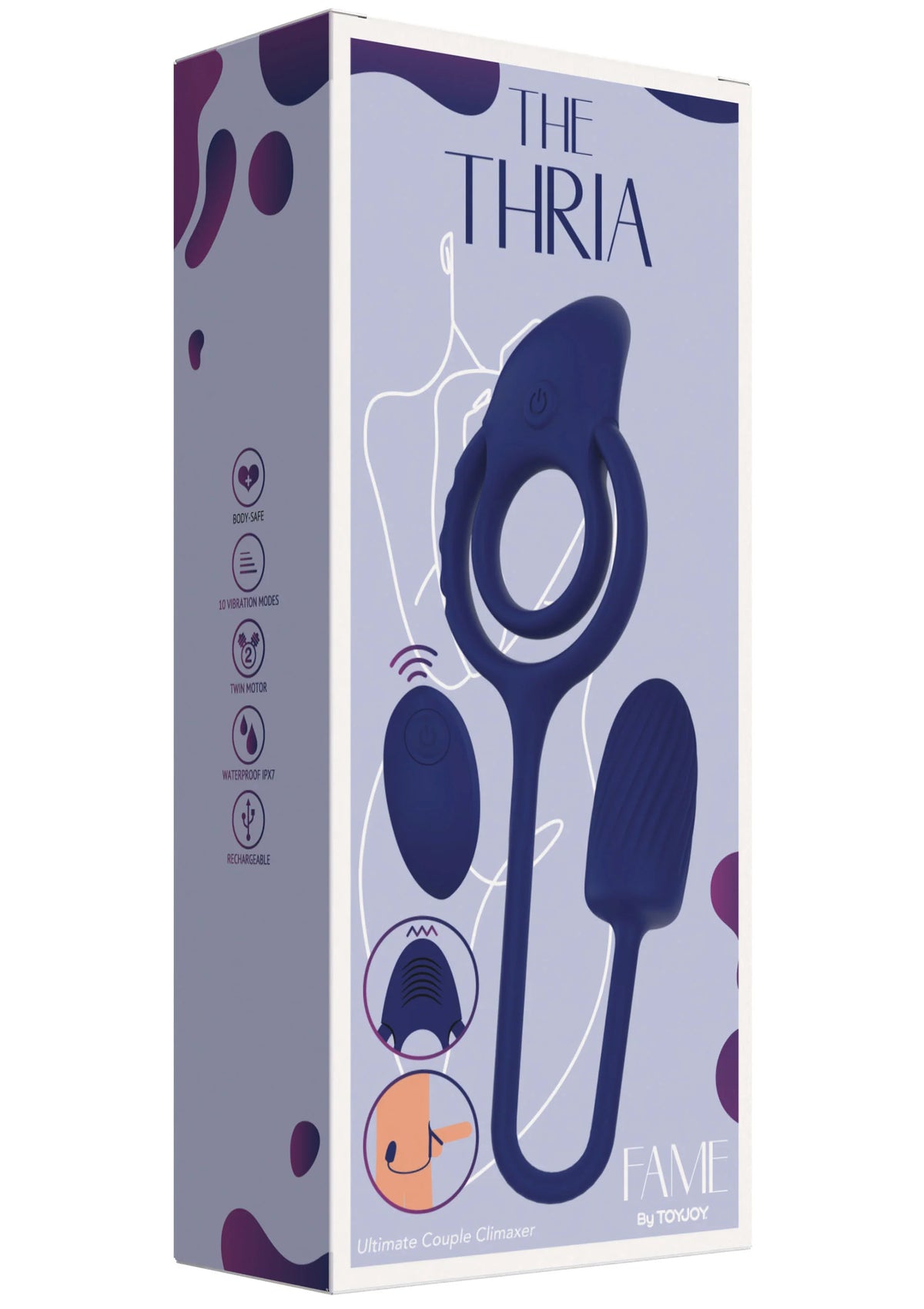 Bestel: The Thria Ultimate Couple Climaxer by ToyJoy - bij Happytoys.nl, happytoys.be, Happytoys.ae: erotische sex webshop | liever Happy dan Easy âââââ