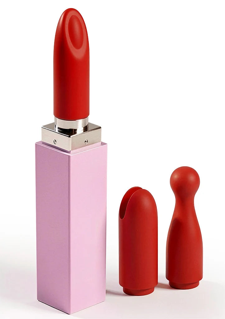 Bestel: Sealed With A Kiss Lipstick Vibe by Xocoon - bij Happytoys.nl, happytoys.be, Happytoys.ae: erotische sex webshop | liever Happy dan Easy ⭐⭐⭐⭐⭐ - Default Title - 11132 - PINK