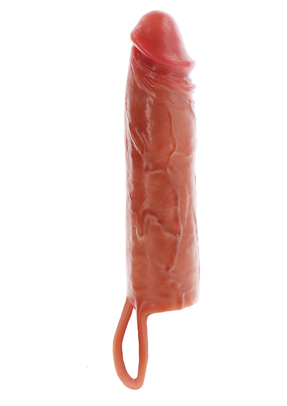 Bestel: Hydrated Skin Penis Sleeve Silicone 20 cm - bij Happytoys.nl, happytoys.be, Happytoys.ae: erotische sex webshop | liever Happy dan Easy ⭐⭐⭐⭐⭐ - Default Title - 11211 - CARAMEL
