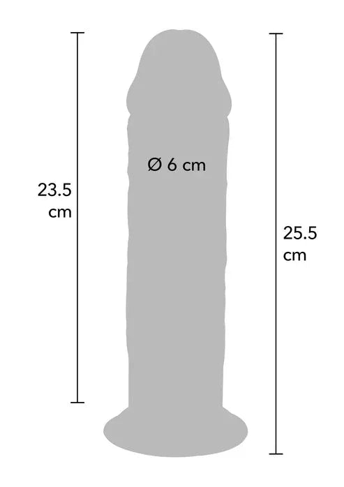 Bestel: Deluxe Dual Density Thick Dong TPE 25.5 cm by ToyJoy - bij Happytoys.nl, happytoys.be, Happytoys.ae: erotische sex webshop | liever Happy dan Easy âââââ