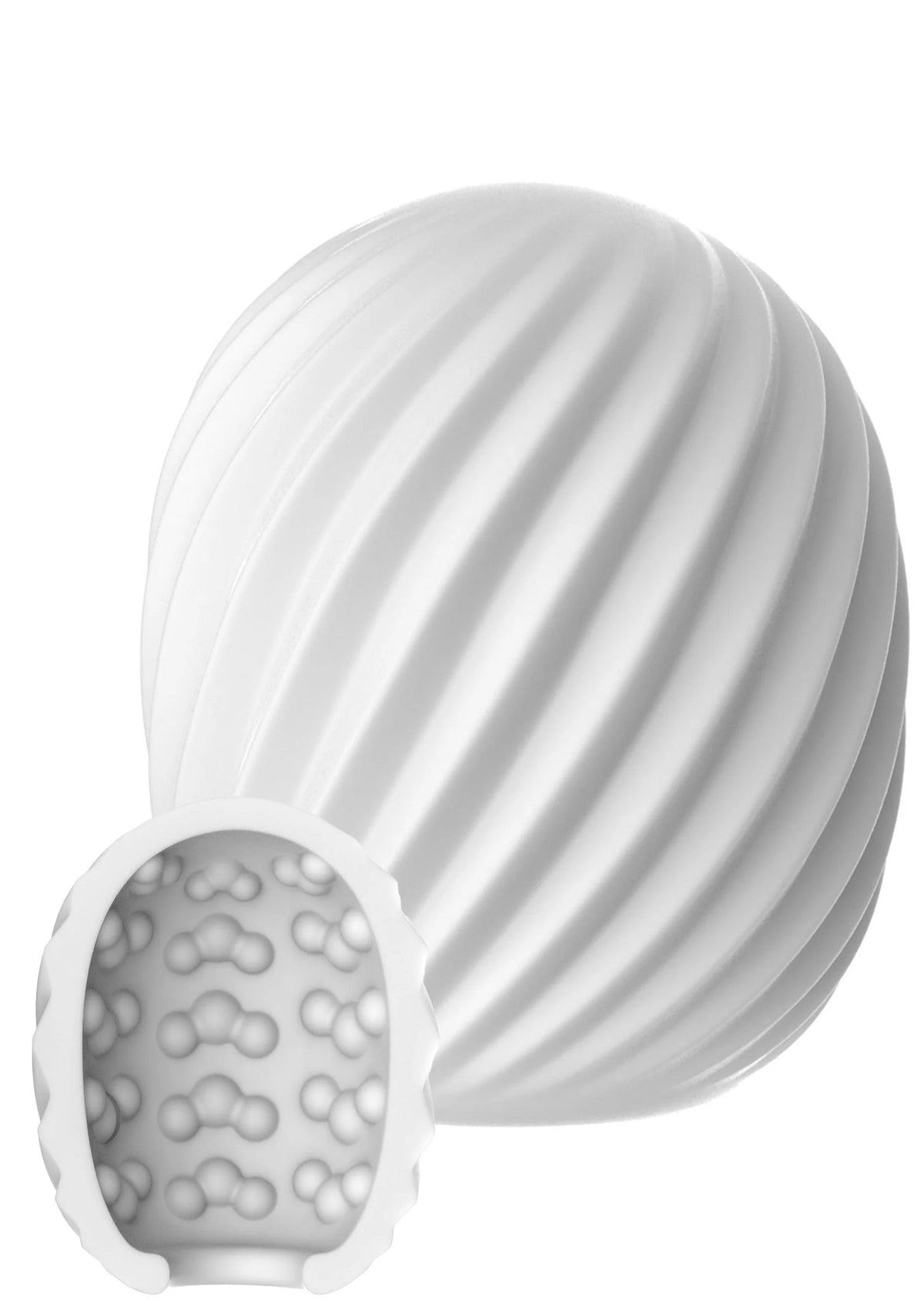 Bestel: Spiral Magic Feel Stroker Small - bij Happytoys.nl, happytoys.be, Happytoys.ae: erotische sex webshop | liever Happy dan Easy âââââ - Default Title - 11300 - WHITE