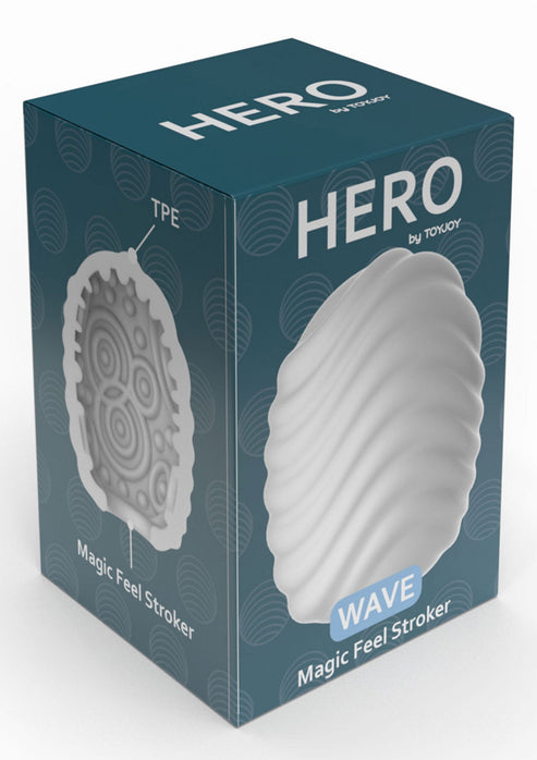 Bestel: Wave Magic Feel Stroker Small by ToyJoy Hero - bij Happytoys.nl, happytoys.be, Happytoys.ae: erotische sex webshop | liever Happy dan Easy âââââ