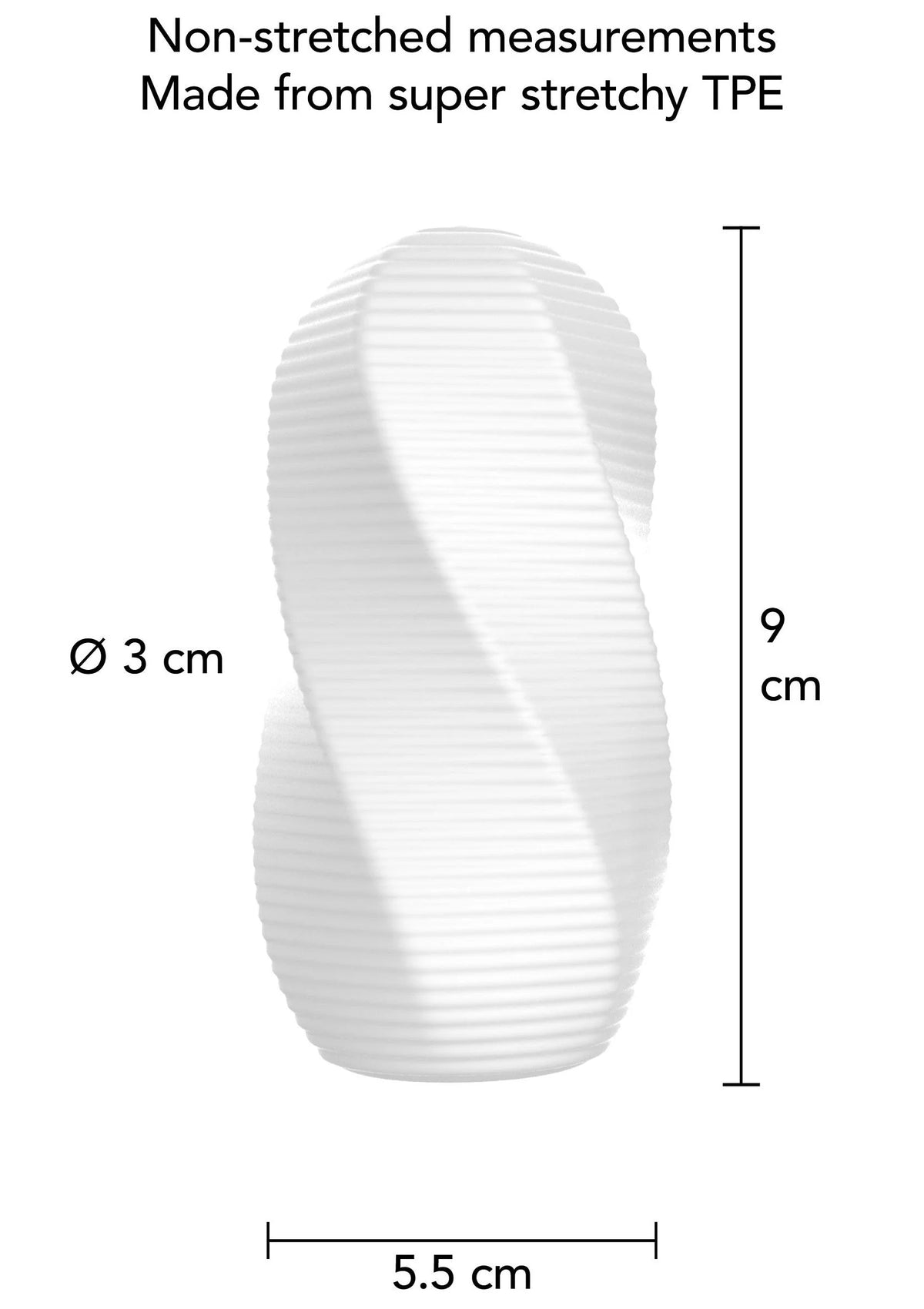 Bestel: Medium Masturbator Swirl by ToyJoy - bij Happytoys.nl, happytoys.be, Happytoys.ae: erotische sex webshop | liever Happy dan Easy âââââ