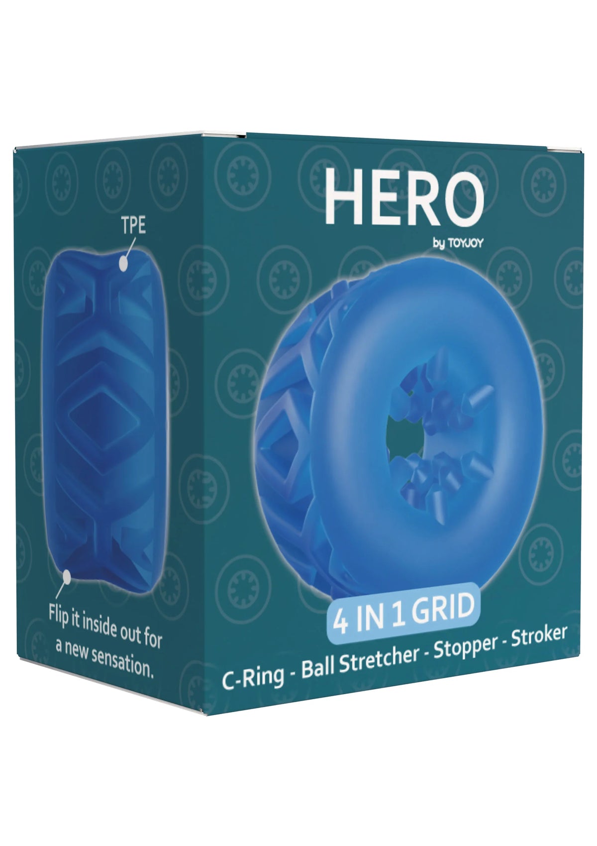 Bestel: 4 - in - 1 Grid Ring by ToyJoy - bij Happytoys.nl, happytoys.be, Happytoys.ae: erotische sex webshop | liever Happy dan Easy âââââ