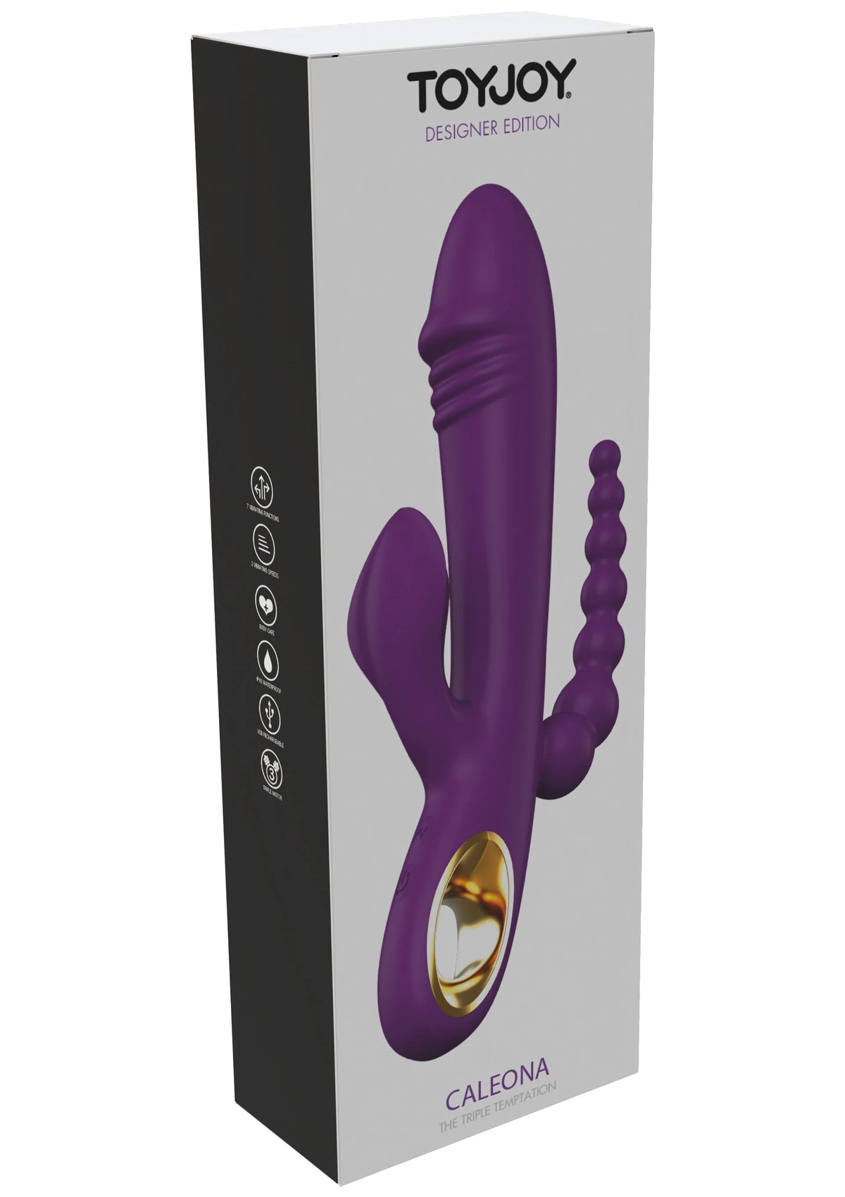 Bestel: Caleona Triple Temptation by ToyJoy Designer Edition - bij Happytoys.nl, happytoys.be, Happytoys.ae: erotische sex webshop | liever Happy dan Easy âââââ
