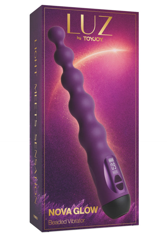 Nova Glow Beaded Vibrator by JoyJoy Luz