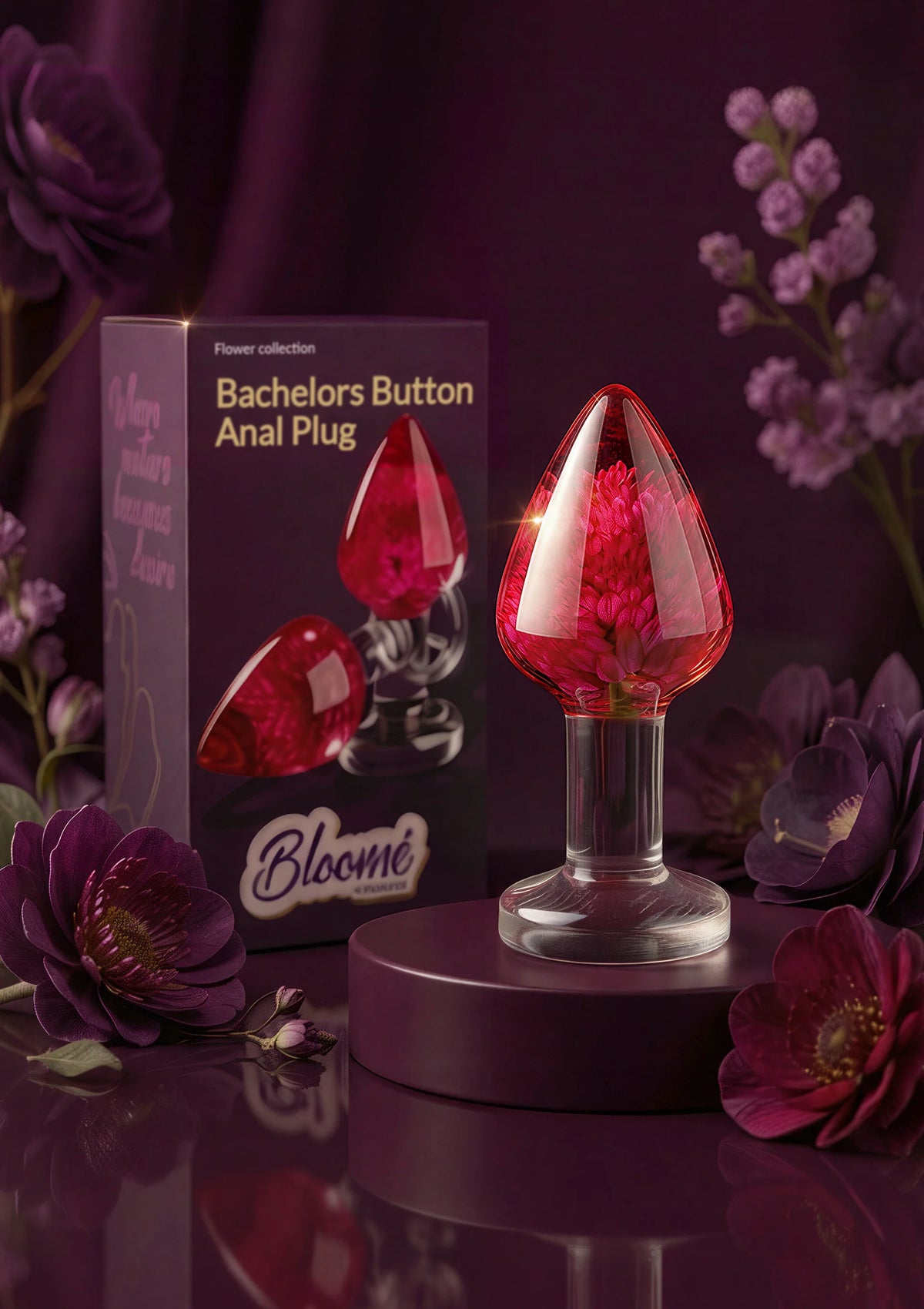 Bestel: Bachelors Button Anal Plug Medium by ToyJoy BloomĂ© - buttplugs bij Happytoys.nl, happytoys.be, Happytoys.ae: erotische sex webshop | liever Happy dan Easy âââââ