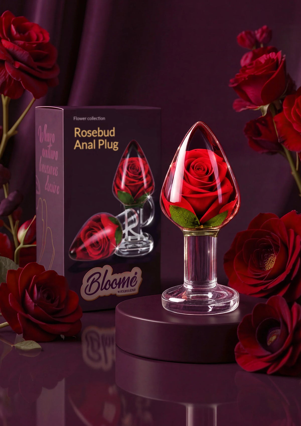 Bestel: Rosebud Anal Plug Medium by ToyJoy BloomĂ© - bij Happytoys.nl, happytoys.be, Happytoys.ae: erotische sex webshop | liever Happy dan Easy âââââ