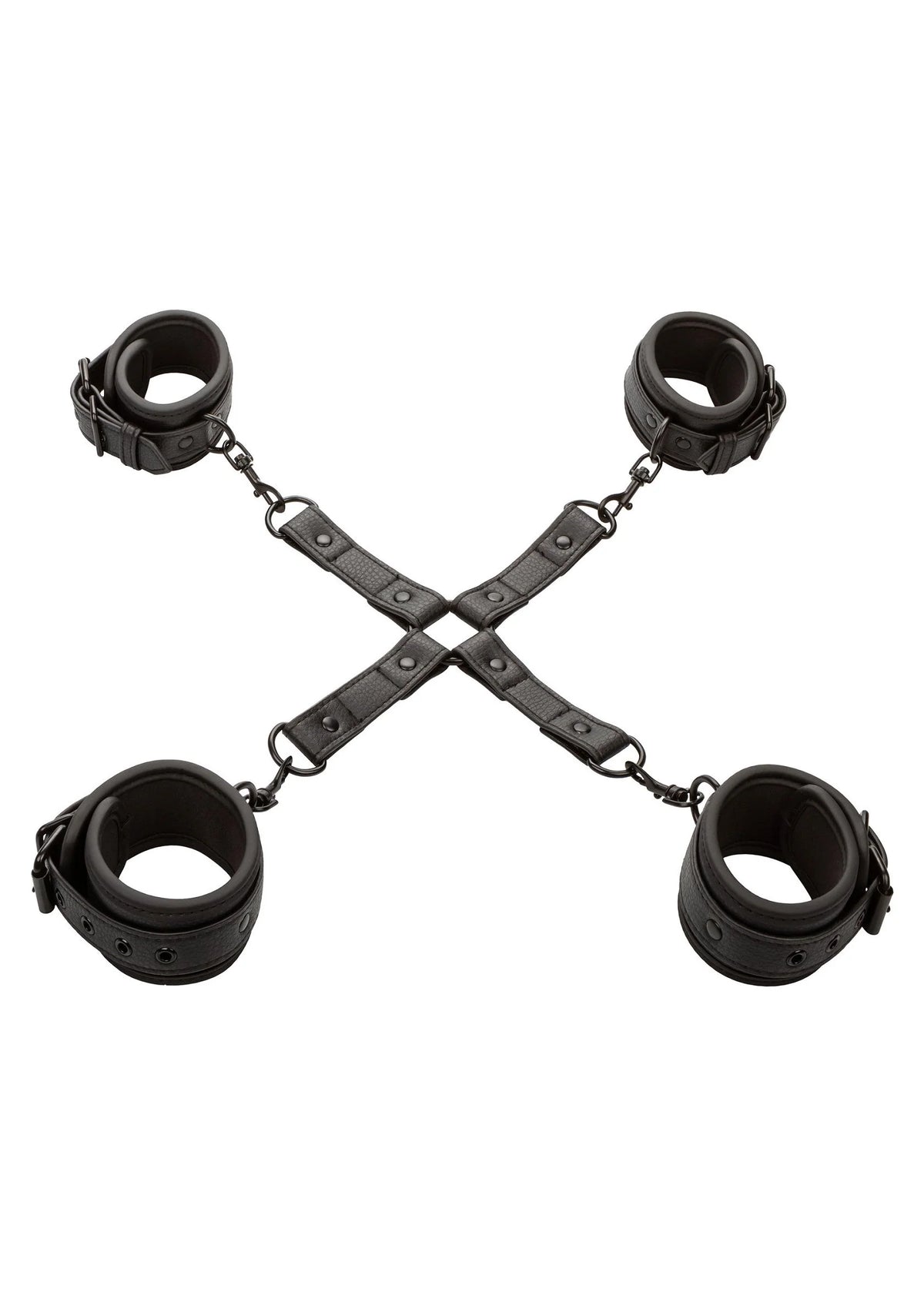 Bestel: Nocturnal Hog Tie by CalExotics - bij Happytoys.nl, happytoys.be, Happytoys.ae: erotische sex webshop | liever Happy dan Easy ⭐⭐⭐⭐⭐ - Default Title - 11935 - BLACK