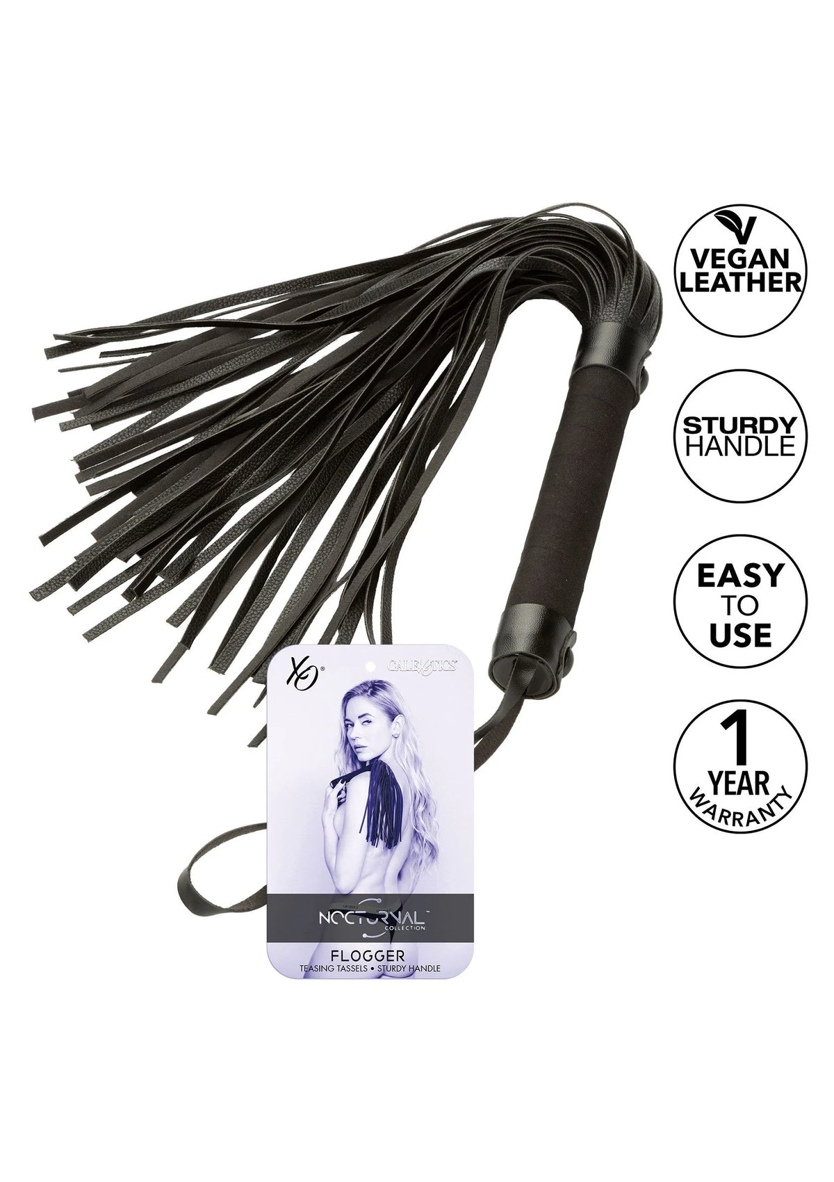 Bestel: Nocturnal Flogger by CalExotics - bij Happytoys.nl, happytoys.be, Happytoys.ae: erotische sex webshop | liever Happy dan Easy ⭐⭐⭐⭐⭐